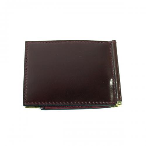 オイルコードバン　口バネコイン札バサミ