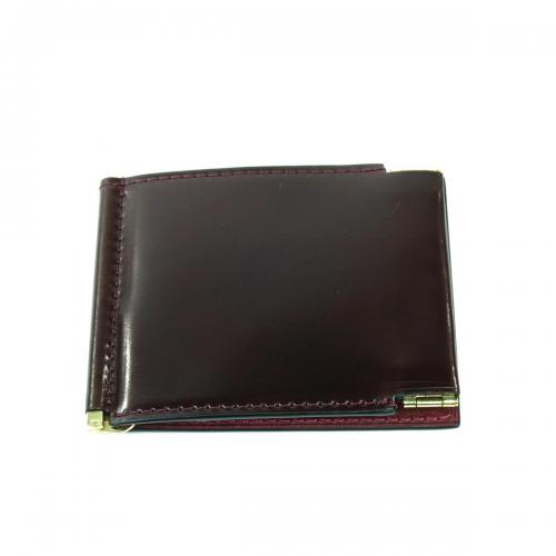 オイルコードバン　口バネコイン札バサミ