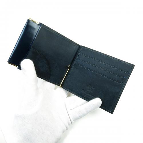 オイルコードバン　口バネコイン札バサミ