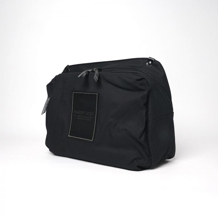 BLACK帆布　横ショルダーバッグ