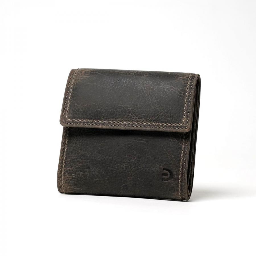 クードゥーレザー コンパクトウオレット