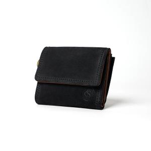 LIMA オイルスエード 三つ折り財布