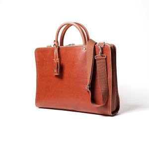 白化合皮 ビジネスブリーフ(M)【送料無料】