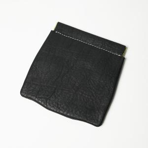 オイルシュリンクソフトレザー 板バネ小物入れ