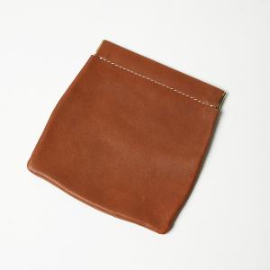 オイルシュリンクソフトレザー 板バネ小物入れ