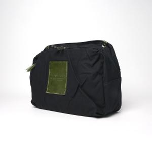 BLACK帆布　横ショルダーバッグ