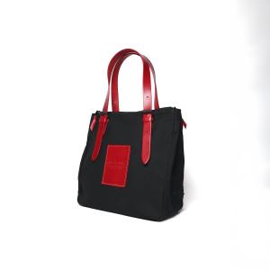 BLACK 帆布 トートバッグ S