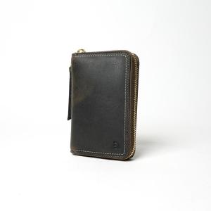 クードゥーレザー ハーフウォレット