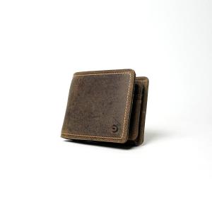 クーズーレザー　折り札入れ