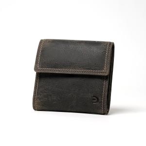 クードゥーレザー コンパクトウオレット