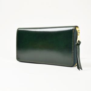 オイルコードバン　ラウンド束入れ