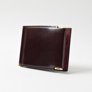 オイルコードバン　口バネコイン札バサミ